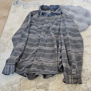 Urban Pipeline Gray Flannel Shirt